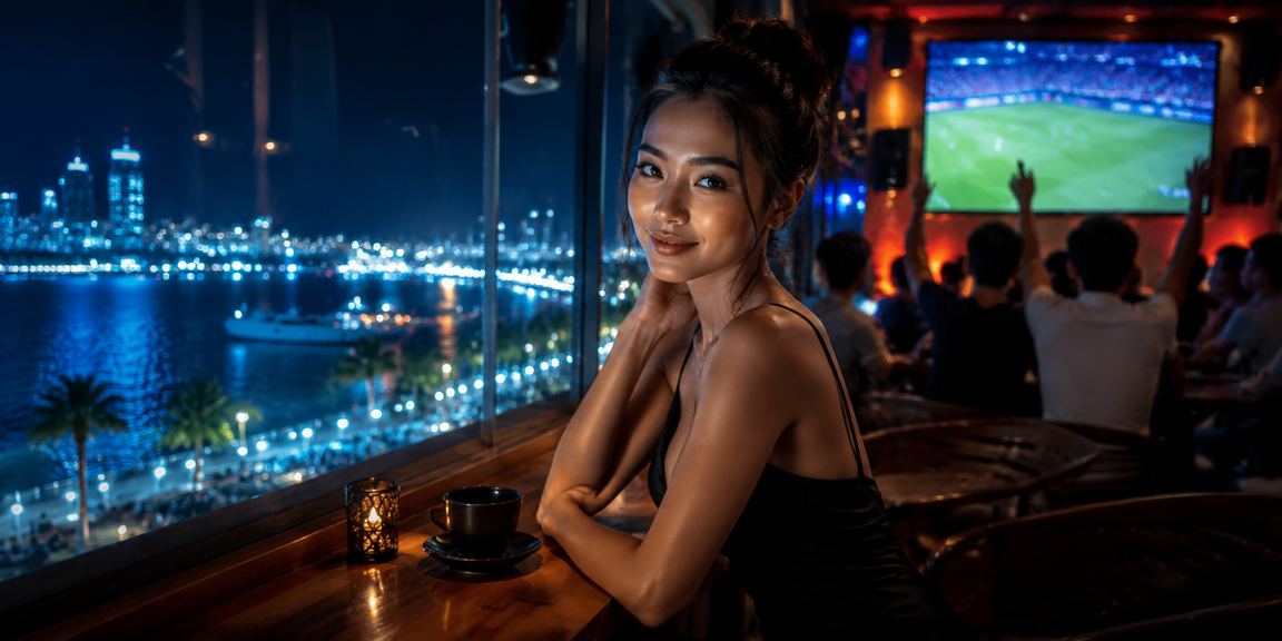 Khung cảnh casino và cá cược tại thành phố Nha Trang về đêm